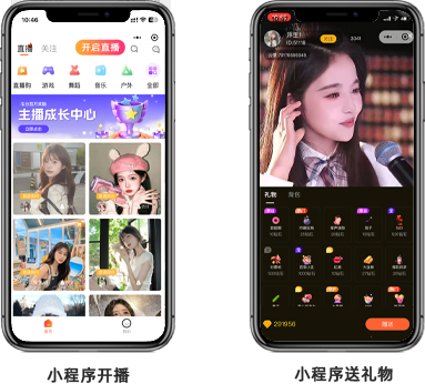小蓝裳直播系统